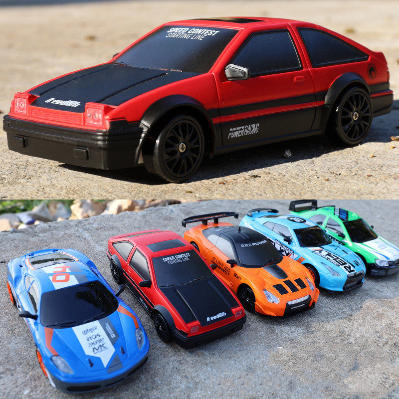 2.4G Drift Rc Car 4WD RC GTR Model AE86 RC 