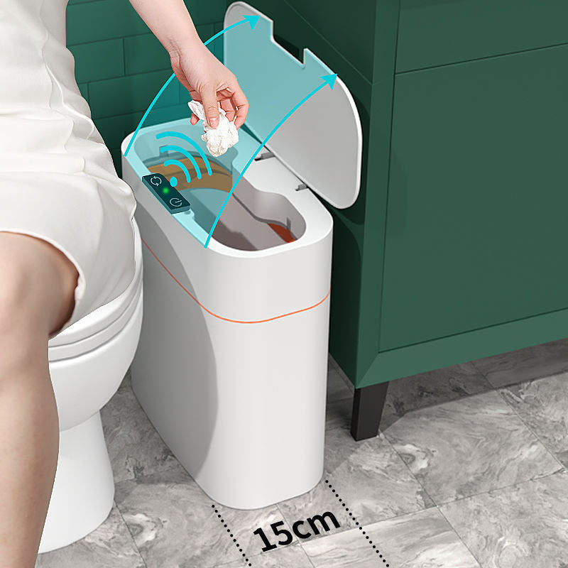 Smart Trash Can with Lid 