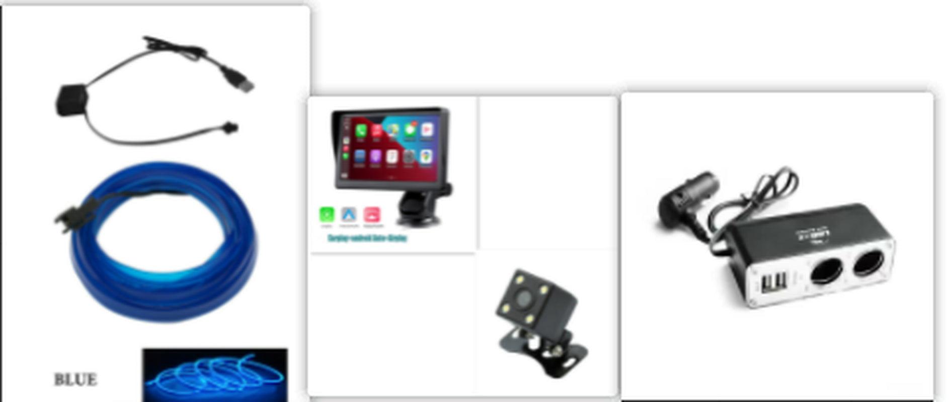 7 IPS Car Smart Screen Wireless Carplay 