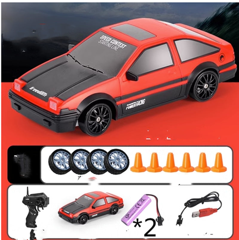 2.4G Drift Rc Car 4WD RC GTR Model AE86 RC 