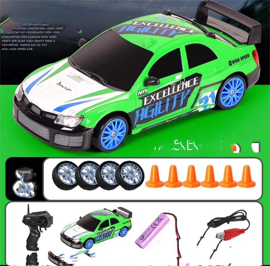 2.4G Drift Rc Car 4WD RC GTR Model AE86 RC 
