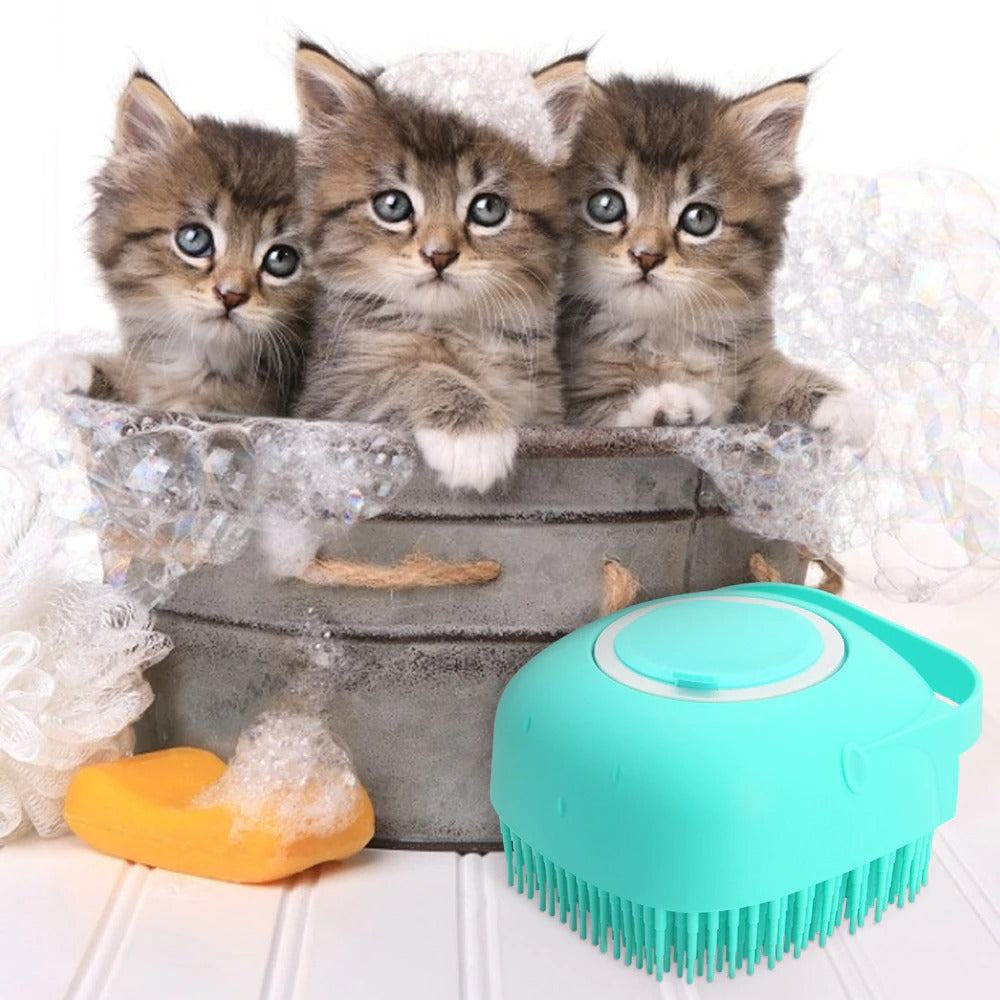 Pet Shampoo Massager Scrubber 
