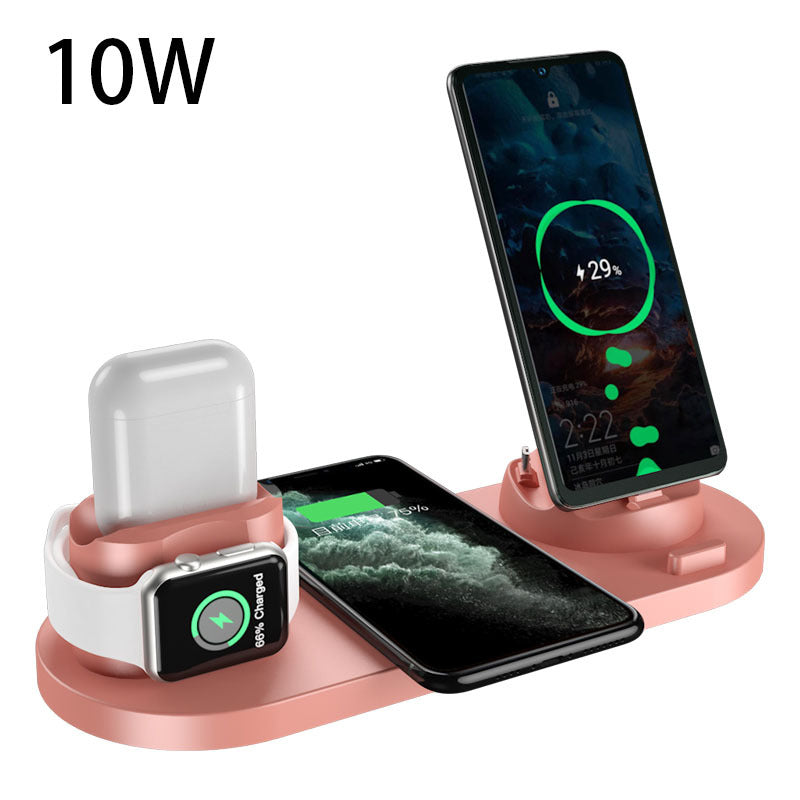  6 in 1 Fast Wireless Charging Dock Station