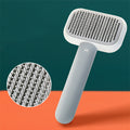 Pet Hair Brush Massage Comb Open-Knot Brush Grooming Cleaning Tool Stainless Steel Comb