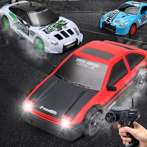 2.4G Drift Rc Car 4WD RC GTR Model AE86 RC 